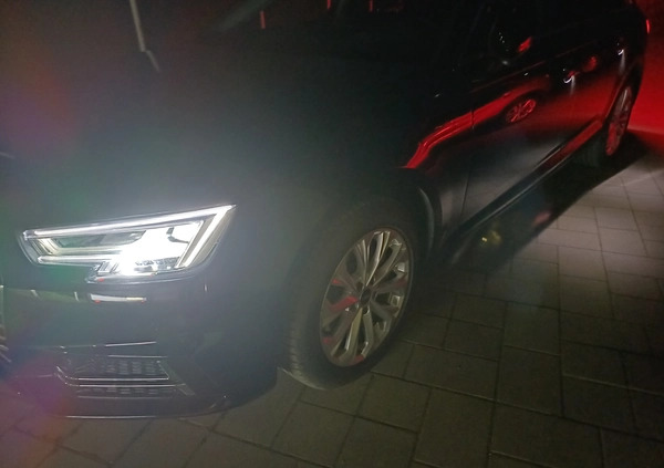 Audi A4 cena 109900 przebieg: 58000, rok produkcji 2019 z Gostyń małe 704